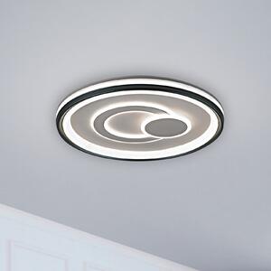 JUST LIGHT. Φωτιστικό οροφής Minelli LED, Ø 50 cm, με δυνατότητα ρύθμισης