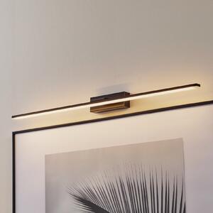 MCJ Φωτιστικό τοίχου LED Miroir 80 cm μαύρο 4000K, Μαύρο, Μπάνιο, Μέταλλο, σύγχρονο