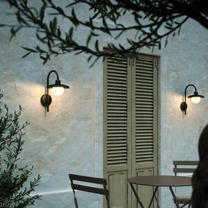 Εξωτερικό φωτιστικό τοίχου Berlo, μαύρο