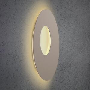 Escale Blade Open LED φωτιστικό τοίχου taupe Ø 59 cm