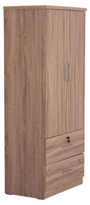 ΝΤΟΥΛΑΠΑ ΜΕ ΣΥΡΤΑΡΙΑ REINA HM2484.11 SONAMA OAK ΜΕΛΑΜΙΝΗ 80x48x183Υεκ