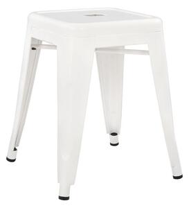 ΣΚΑΜΠΟ ΜΕΤΑΛΛΙΚΟ MELITA HM0096.41 ΣΕ MILK WHITE ΧΡΩΜΑ 39x39x46Υεκ