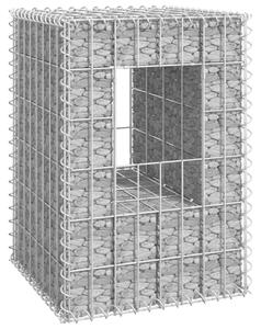 VidaXL Συρματοκιβώτιο Στύλος 40 x 40 x 60 εκ. Σιδερένιο