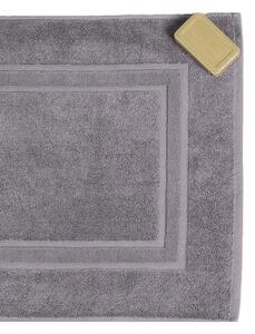 Πετσετέ Πατάκι (50x70) Hotel Διπλή Κορνίζα Silver 700gr/m2