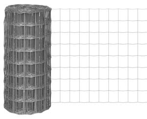 VidaXL Συρματόπλεγμα Γκρι 10 x 0,8 μ. Ατσάλινο