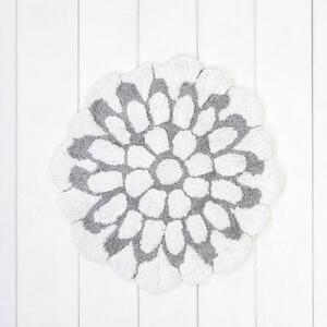 Πατάκι Μπάνιου (Φ60) Nima Petal L.Grey