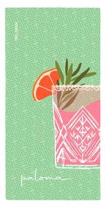 Πετσέτα Θαλάσσης 2 Όψεων (80x160) Feel & Touch Drinks Paloma