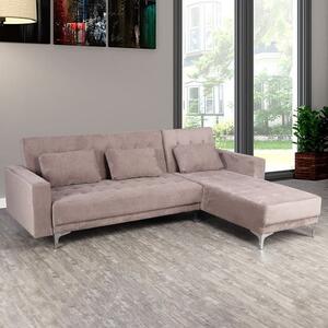 Καναπές Γωνία Αναστρέψιμος Eliza HM3145.01 Beige 244Χ162Χ84Υ εκ