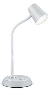 Φωτιστικό Γραφείου Led Narcos 470Lm 23x38cm White Mat-White 573190131 Trio Lighting