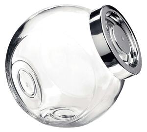 Βάζο Αποθήκευσης Pandora BR02916100 2,2lt Clear-Silver Bormioli Rocco