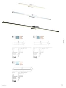 Redo 01-3268-Φωτισμός καθρέφτη μπάνιου LED ASTON LED/12W/230V CRI90 IP44 λευκό