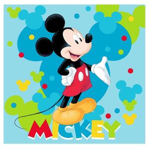 Λαβέτα Νηπιαγωγείου Disney Home Mickey 73 Turquoise DimCol