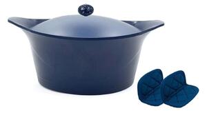 Χύτρα Cocotte MJCPKBCEN 24cm 4,5Lt Blue Cookut