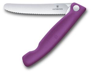 Aναδιπλούμενο Μαχαίρι Γενικής Χρήσης Victorinox Swiss Classic με μήκος λεπίδας 11cm - Purple