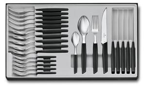 Σετ Μαχαιροπίρουνα Victorinox Swiss Modern - Black - 24 τεμάχια
