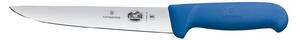 Μαχαίρι Κρέατος Victorinox Fibrox με στενή λεπίδα και μήκος 18cm - Blue