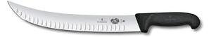 Μαχαίρι Σφαγής Victorinox Fibrox με καμπύλη λεπίδα, αυλακώσεις και μήκος 31cm - Black