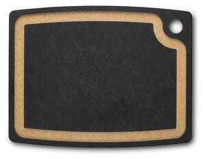 Επιφάνεια Κοπής Victorinox Gourmet με αυλάκι και διαστάσεις 36.8x28.6x0.9cm - Black