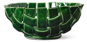 Ferm LIVING - Plait Bowl Ø24 Emerald Πράσινο ferm LIVING