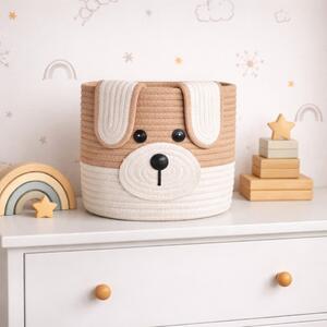 Καλάθι Αποθήκευσης (Φ25x25) Ravelia Cachorro Beige