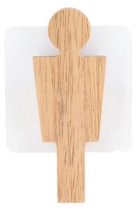 Σήμανση WC Αυτοκόλλητη Για Άνδρες T-D Natural 9085104