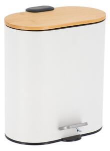 Κάδος Απορριμμάτων (25.5x20.2x28.5) T-D 5lt Bamboo White 6555100
