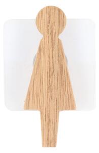 Σήμανση WC Αυτοκόλλητη Για Γυναίκες T-D Natural 9086104