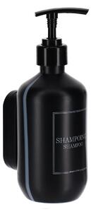 Επιτοίχιo Dispenser Για Σαμπουάν 380ml (7x8.5x17) T-D Black 62183103