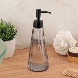 Dispenser Μπάνιου 300ml (Φ8x22.5) T-D Translucent Black 62201103