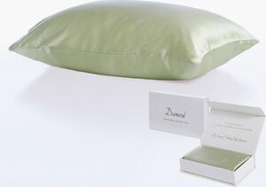 Μεταξωτή Μαξιλαροθήκη Φάκελος (50x70) Nef-Nef Homeware Casual Diamond Champagne Green