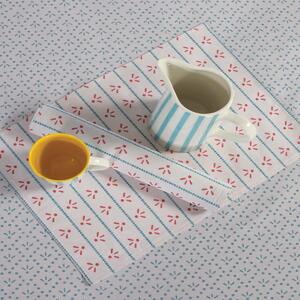 Σουπλά 2 Όψεων (33x48) Nef-Nef Homeware Ishmar Ecru - Aqua