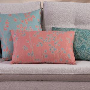 Διακοσμητικό Μαξιλάρι (35x55) Nef-Nef Homeware Floriva Coral