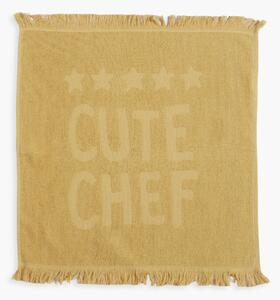 Πετσέτα Κουζίνας Φροτέ (50x50) Nef-Nef Homeware Cute Chef Yellow