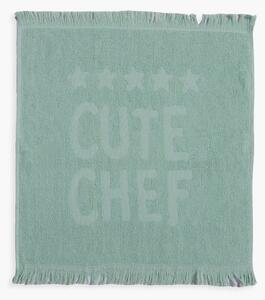 Πετσέτα Κουζίνας Φροτέ (50x50) Nef-Nef Homeware Cute Chef Mint