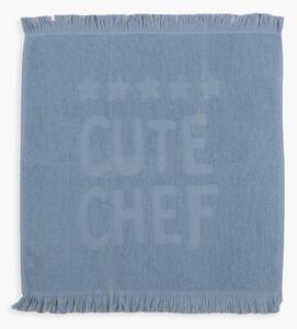 Πετσέτα Κουζίνας Φροτέ (50x50) Nef-Nef Homeware Cute Chef L.Blue