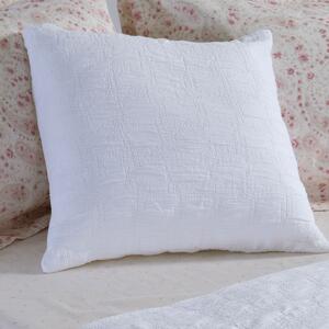 Διακοσμητική Μαξιλαροθήκη (50x50) Nef-Nef Homeware Smart Charisma White