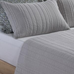 Ζεύγος Μαξιλαροθήκες Καπιτονέ (52x72) Nef-Nef Homeware Elements Ecstatic Grey
