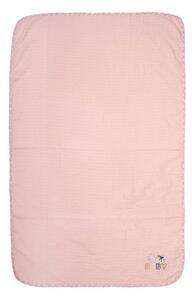 Κουβέρτα Πικέ Αγκαλιάς (80x110) Dimcol Stork 192 Pink