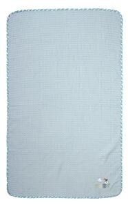 Κουβέρτα Πικέ Κούνιας (100x160) Dimcol Stork 191 Sky Blue