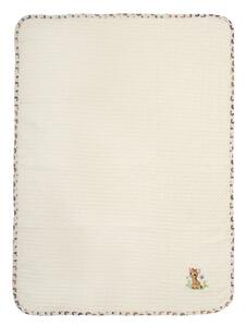 Κουβέρτα Πικέ Κούνιας (100x160) Dimcol Giraffe 173 Ecru-Multi
