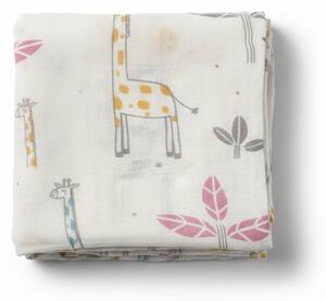 Μουσελίνα/Πάνα Αγκαλιάς (120x120) Gamberritos Happy Giraffes 11027
