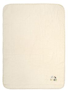 Κουβέρτα Πικέ Κούνιας (100x160) Dimcol Stork 194 Ecru-Yellow