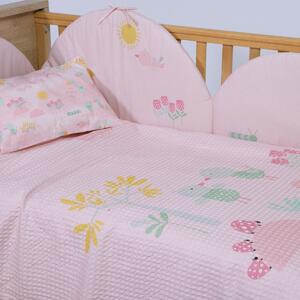 Κουβέρτα Πικέ Αγκαλιάς (80x110) Nef-Nef Homeware Baby Spring Happiness