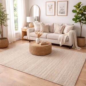 Χαλί Διαδρόμου (80x150) Pol Rugs & Mats Natural/White