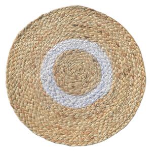 Σουπλά (Φ30) Pol Rugs & Mat Natural Jute White
