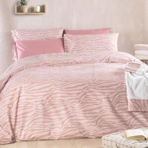 Σεντόνια Μονά (Σετ) Rythmos Next Trisha Pink Ροζ Με Λάστιχο 105x205+25