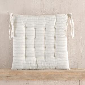 Μαξιλάρι Καρέκλας (40x40) Rythmos Messini Striped Beige