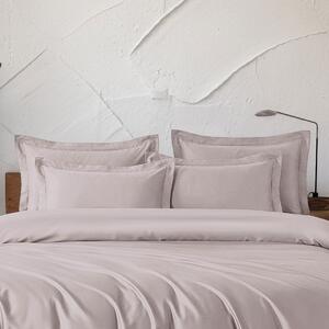 Ζεύγος Μαξιλαροθήκες Oxford (50x70) Rythmos Tencel Glacier Powder