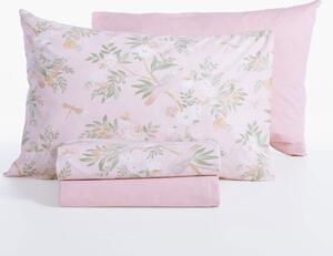 Σεντόνια Υπέρδιπλα (Σετ) Nef-Nef Homeware Smart Dreamel Pink Ροζ ΧΩΡΙΣ ΛΑΣΤΙΧΟ 240x270