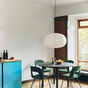HAY Αμπαζούρ Paper Shade Ellipse, 70 εκ. – χωρίς σετ καλωδίων, Λευκό, Σαλόνι / τραπεζαρία, Χαρτί / χαρτόνι, Σκανδιναβικό